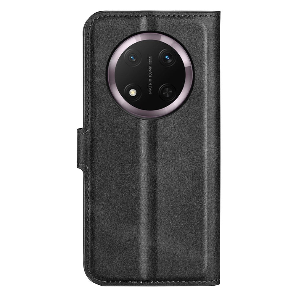 For Honor Magic7 Lite 5G / X9c 5G / X60 Pro 5G Stand Case Anti-Scratch Calf Texture Leather Phone Cover