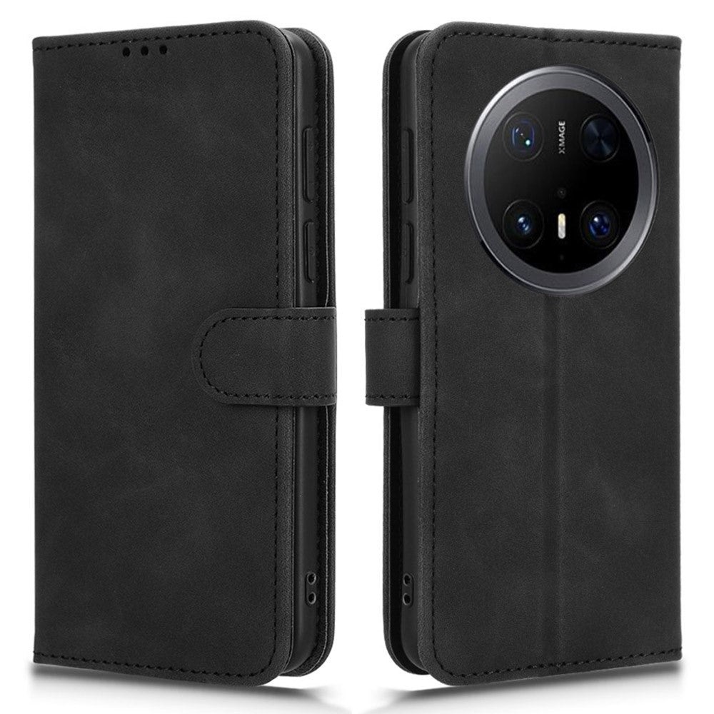 For Huawei Mate 70 Pro+ / 70 Pro Leather Case Skin-Feel Anti-Drop Wallet Flip Phone Cover