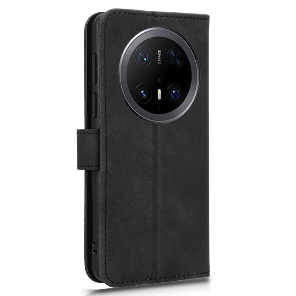 For Huawei Mate 70 Pro+ / 70 Pro Leather Case Skin-Feel Anti-Drop Wallet Flip Phone Cover