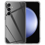 Til Samsung Galaxy A26 5G Etui Anti-fingeraftryk Krystalklar TPU Telefoncover