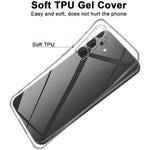 Til Samsung Galaxy A26 5G Etui Anti-fingeraftryk Krystalklar TPU Telefoncover