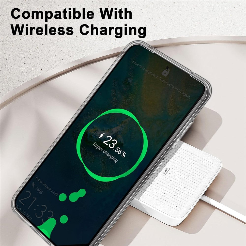 Til Samsung Galaxy A26 5G Etui Anti-fingeraftryk Krystalklar TPU Telefoncover