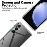 Til Samsung Galaxy A26 5G Etui Anti-fingeraftryk Krystalklar TPU Telefoncover