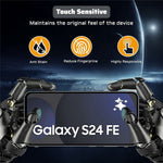 For Samsung Galaxy A26 5G Clear TPU Anti-Scratch Phone Case + 2.5D Arc Edge Screen Protector