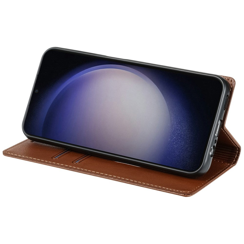For Samsung Galaxy A56 5G Wallet Case Magnetic Closure PU Leather Phone Cover