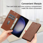 For Samsung Galaxy A56 5G Wallet Case Magnetic Closure PU Leather Phone Cover