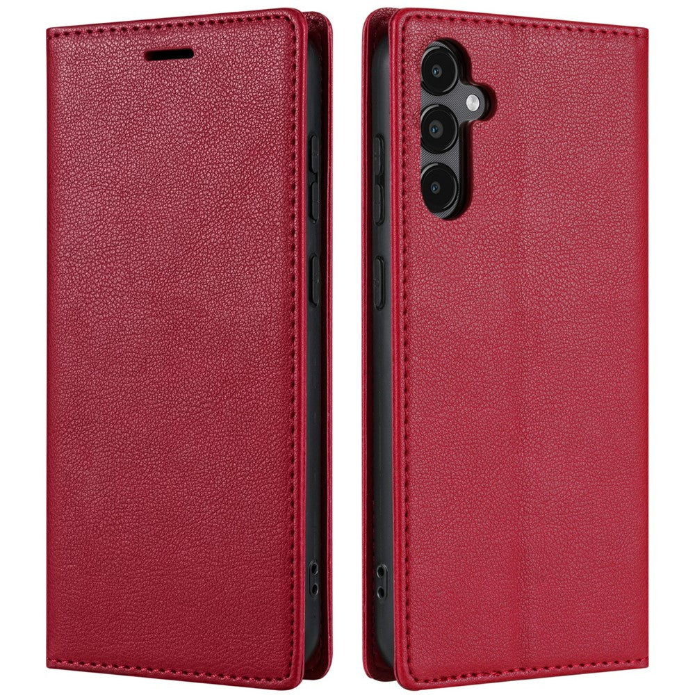 For Samsung Galaxy A56 5G Wallet Case Magnetic Closure PU Leather Phone Cover