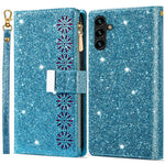 For Samsung Galaxy A26 5G Case Starry Sky Carving Leather Wallet Phone Cover