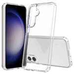 Til Samsung Galaxy A56 5G Gennemsigtig telefoncover TPU+Akryl Stødsikker bagside