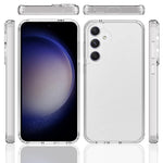 Til Samsung Galaxy A56 5G Gennemsigtig telefoncover TPU+Akryl Stødsikker bagside