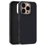 ABEEL For iPhone 16 Pro Max Case Compatible with MagSafe Carbon Fiber Texture Back Cover