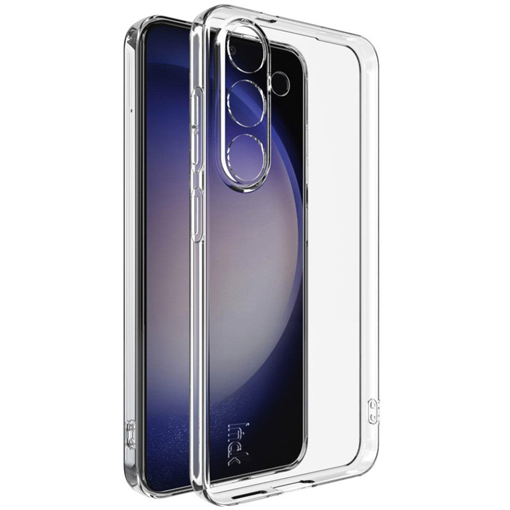 IMAK UX-5 Series Phone Cover for Samsung Galaxy S25 Clear Case Shockproof TPU Slim Phone Back Cover