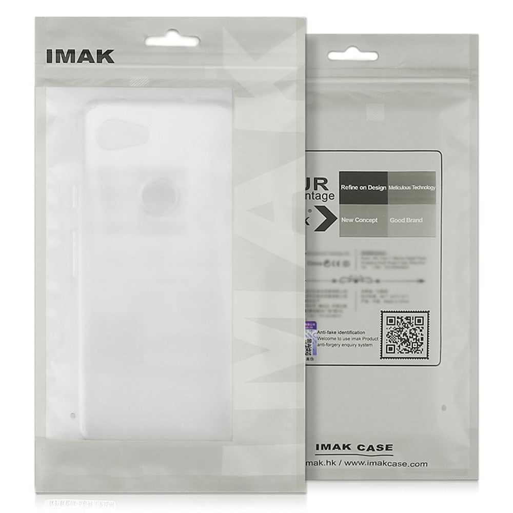 IMAK UX-5 Series Phone Cover for Samsung Galaxy S25 Clear Case Shockproof TPU Slim Phone Back Cover