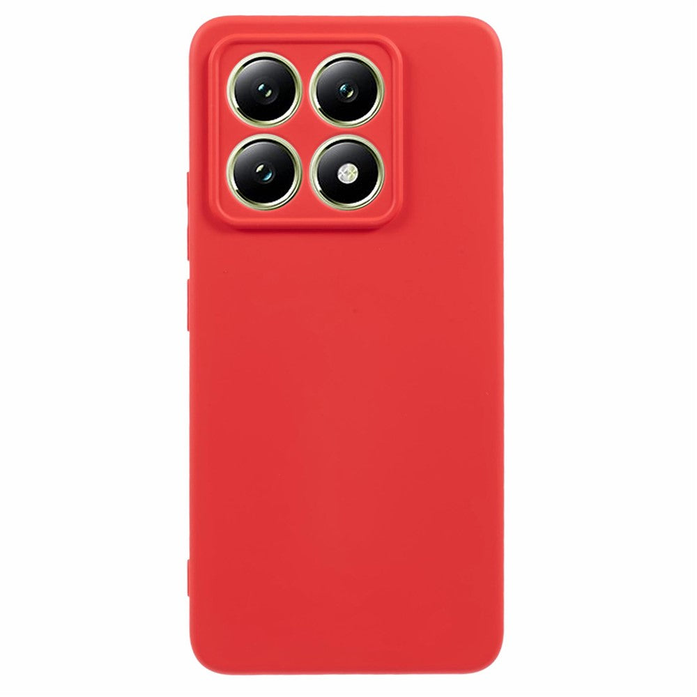 For Xiaomi 14T Pro Case TPU Back Soft Anti-Scratch Fiber Lining Phone Cover