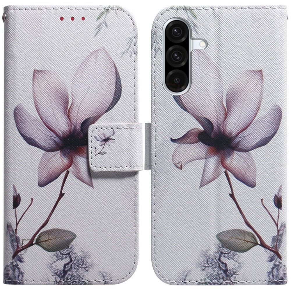 Samsung Galaxy A18 4G / A18 5G / A17 4G / A17 5G / A26 5G Plånboksfodral Mönstertryck Läderfodral