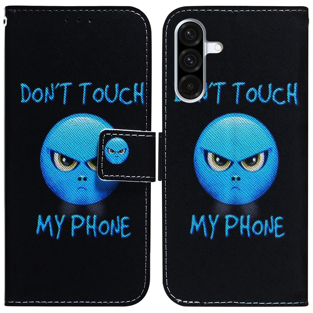 Samsung Galaxy A18 4G / A18 5G / A17 4G / A17 5G / A26 5G Plånboksfodral Mönstertryck Läderfodral