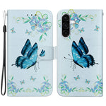 Samsung Galaxy A18 4G / A18 5G / A17 4G / A17 5G / A26 5G Plånboksfodral Läder med fallskydd, fällbart mönster