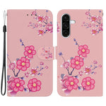 Samsung Galaxy A18 4G / A18 5G / A17 4G / A17 5G / A26 5G Plånboksfodral Läder med fallskydd, fällbart mönster
