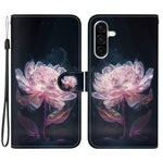 Samsung Galaxy A18 4G / A18 5G / A17 4G / A17 5G / A26 5G Plånboksfodral Läder med fallskydd, fällbart mönster