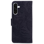 Til Samsung Galaxy A56 5G / A36 5G etui med tigerpræget læder pungtelefoncover