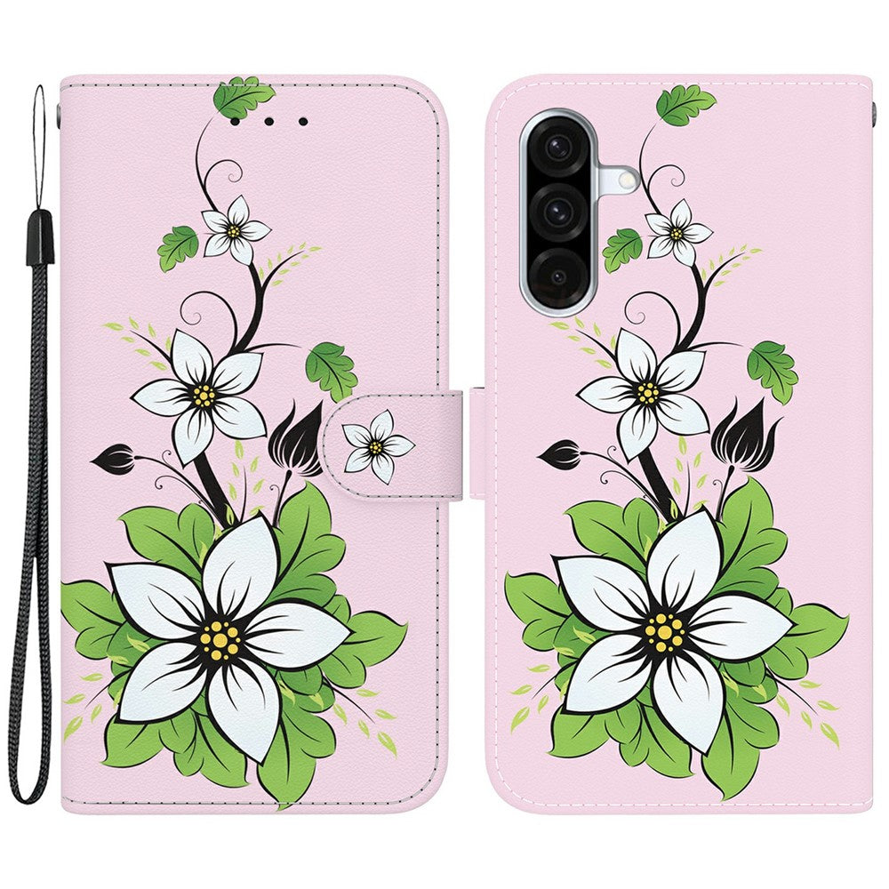 For Samsung Galaxy A56 5G / A36 5G Wallet Phone Case Anti-Drop Leather Flip Cover Pattern Printing