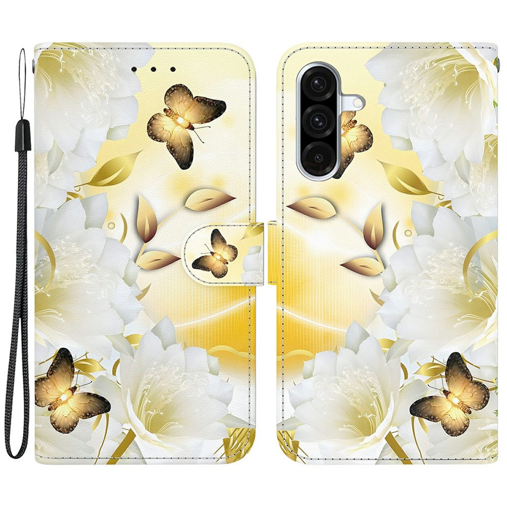 For Samsung Galaxy A56 5G / A36 5G Wallet Phone Case Anti-Drop Leather Flip Cover Pattern Printing