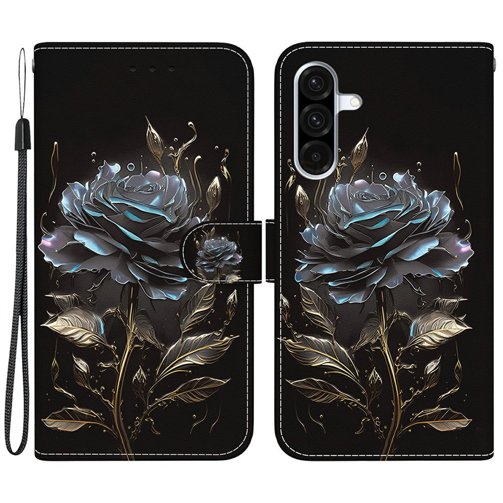 For Samsung Galaxy A56 5G / A36 5G Wallet Phone Case Anti-Drop Leather Flip Cover Pattern Printing