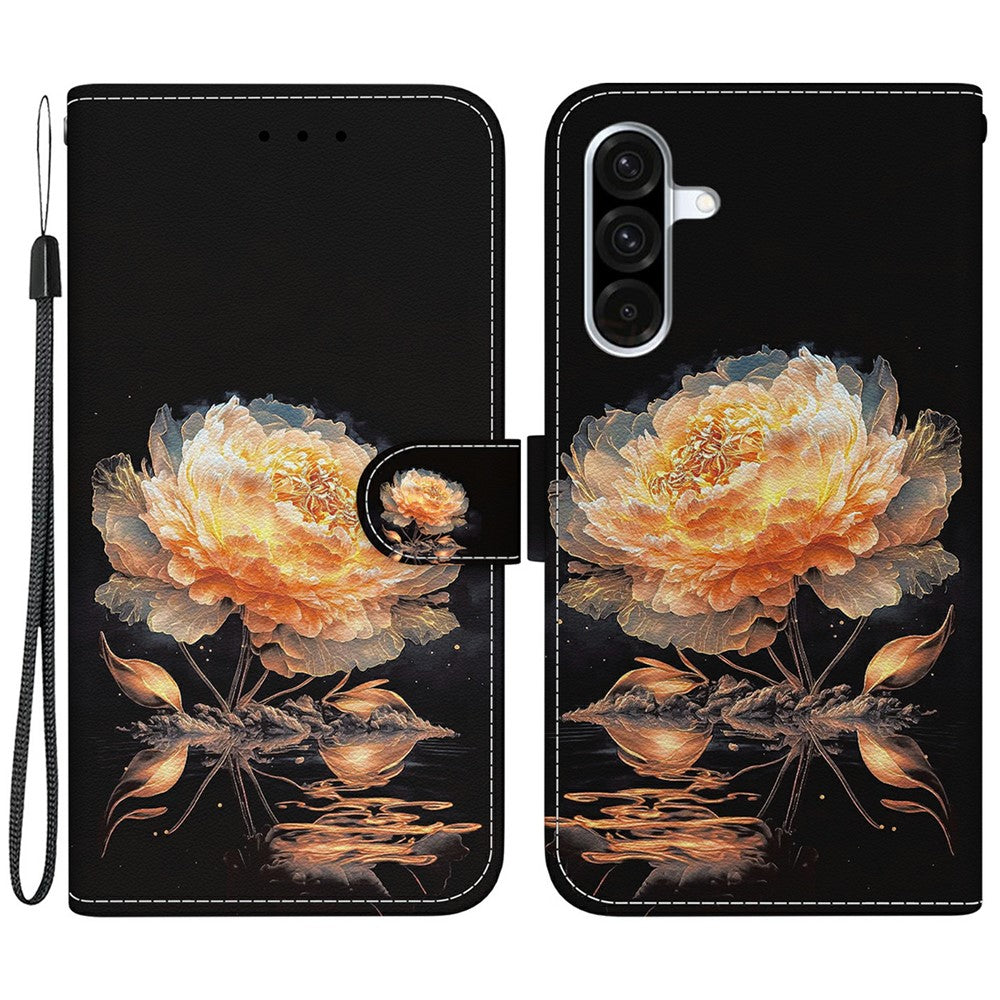For Samsung Galaxy A56 5G / A36 5G Wallet Phone Case Anti-Drop Leather Flip Cover Pattern Printing