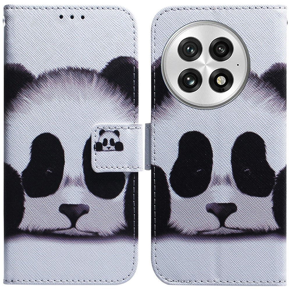 For OnePlus 13 Wallet Case Pattern Print Leather Phone Cover