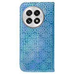For OnePlus 13 Stand Case Dazzling Flower Leather Phone Cover