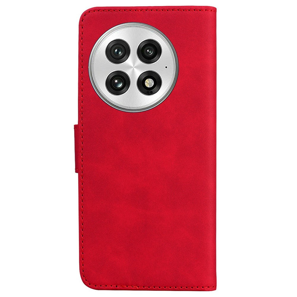 OnePlus 13 Stativfodral PU-lädermobilfodral med fjärilstryck