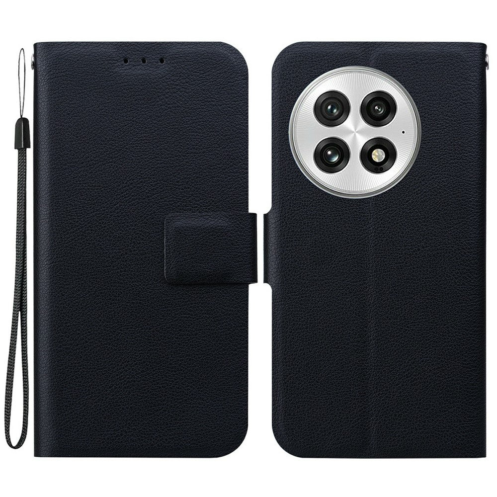 OnePlus 13-skal Ultratunt PU-läder + TPU-mobilskal med kortplats