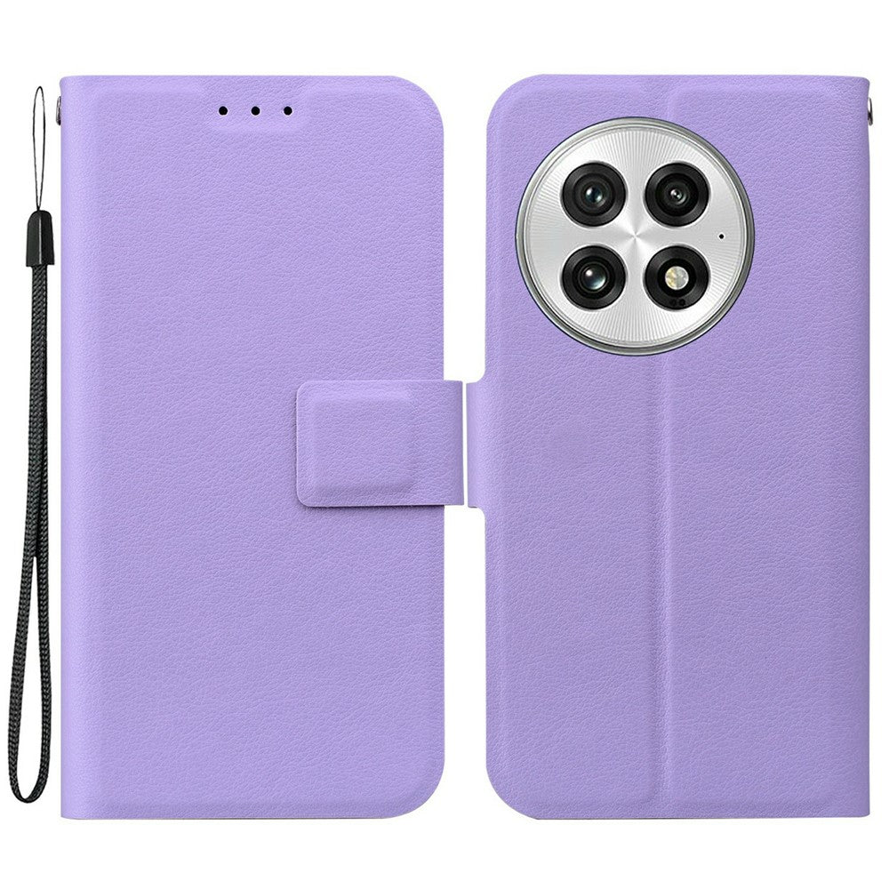 OnePlus 13-skal Ultratunt PU-läder + TPU-mobilskal med kortplats