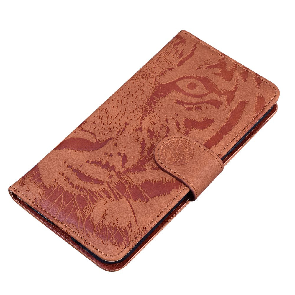 For Xiaomi 15 Case Tiger Imprint Leather Wallet Phone Cover