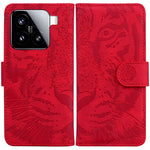 For Xiaomi 15 Case Tiger Imprint Leather Wallet Phone Cover