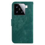 For Xiaomi 15 Wallet Case Tiger Imprint Leather Shockproof Phone Cover