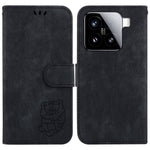For Xiaomi 15 Wallet Case Tiger Imprint Leather Shockproof Phone Cover