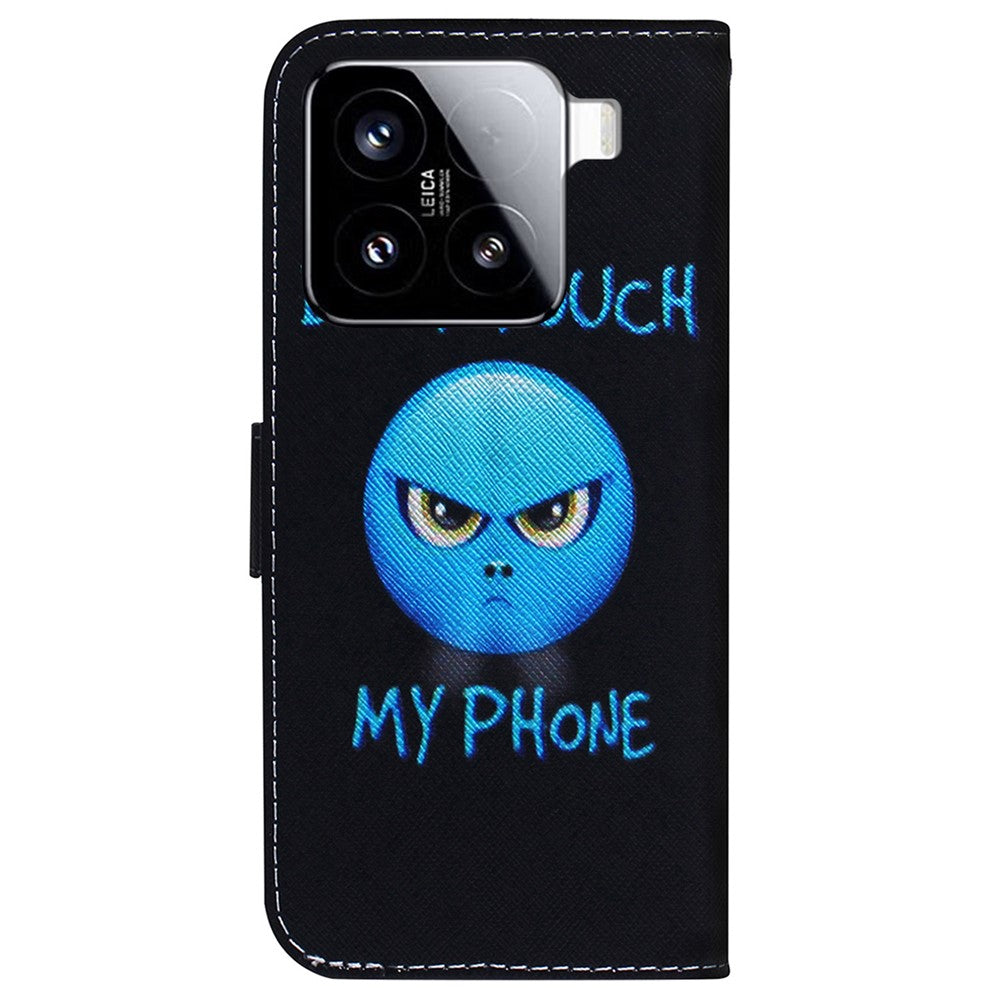 For Xiaomi 15 Wallet Case Pattern Print Leather Phone Cover