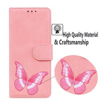 For Xiaomi 15 Stand Case PU Leather Phone Cover Butterfly Printed