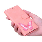 For Xiaomi 15 Stand Case PU Leather Phone Cover Butterfly Printed