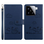 For Xiaomi 15 Case RFID Blocking Kitten Pattern TPU+PU Leather Phone Cover