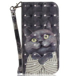 For Xiaomi 15 Pro Case Pattern Printing Leather Wallet Phone Cover with Wrist Strap