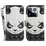For Xiaomi 15 Pro Case Pattern Printing Leather Wallet Phone Cover with Wrist Strap