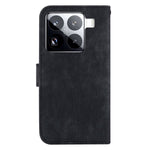 Xiaomi 15 Pro Plånboksfodral Tiger Imprint Läder Stötsäkert mobilfodral