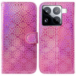For Xiaomi 15 Pro Stand Case Dazzling Flower Leather Phone Cover