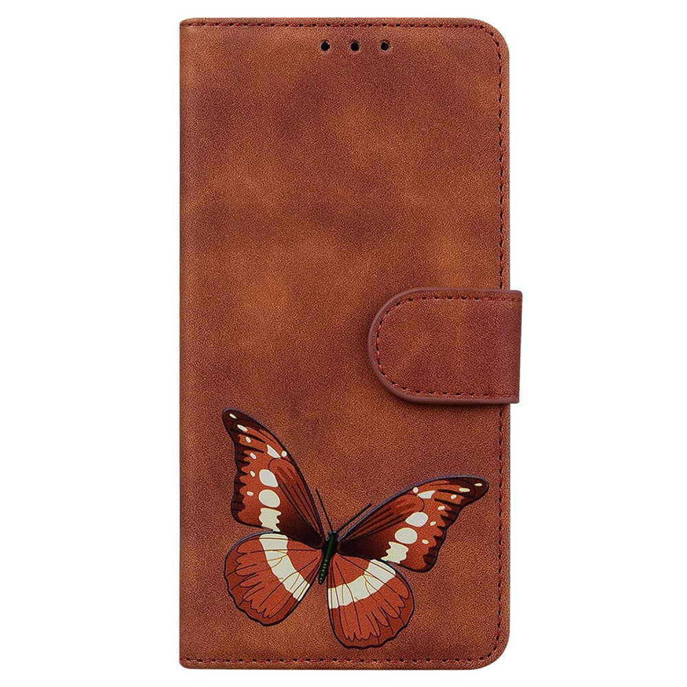 For Xiaomi 15 Pro Stand Case PU Leather Phone Cover Butterfly Printed