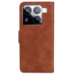 For Xiaomi 15 Pro Stand Case PU Leather Phone Cover Butterfly Printed