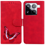 For Xiaomi 15 Pro Stand Case PU Leather Phone Cover Butterfly Printed