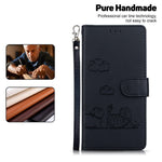 For Xiaomi 15 Pro Case RFID Blocking Kitten Pattern TPU+PU Leather Phone Cover