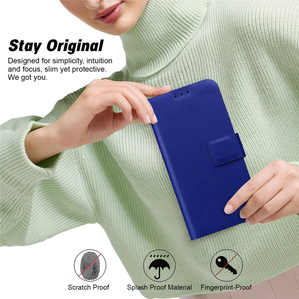 For Xiaomi 15 Pro Case Ultra-Thin PU Leather + TPU Phone Cover with Card Slot